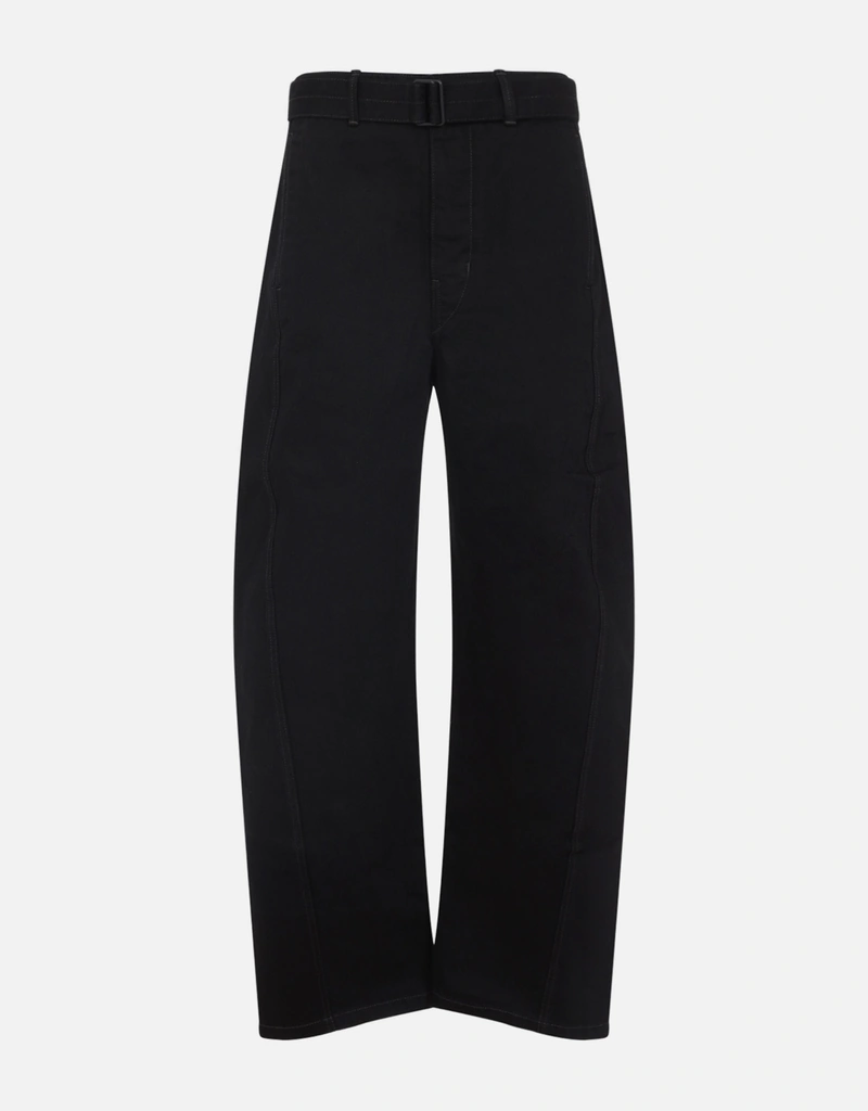 LEMAIRE ユニセックスデニムツイステッドベルト付きジーンズ (パンツ