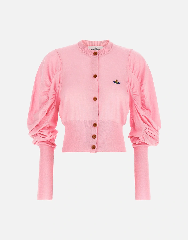 Vivienne Westwood Eli シルクウール クロップドカーディガン (すべて