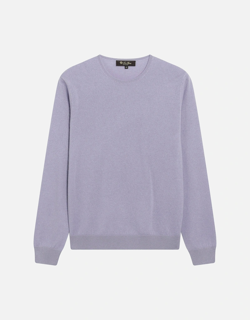 Loro Piana Sergio クルーネック カシミヤ セーター (トップス) IFCHIC.COM