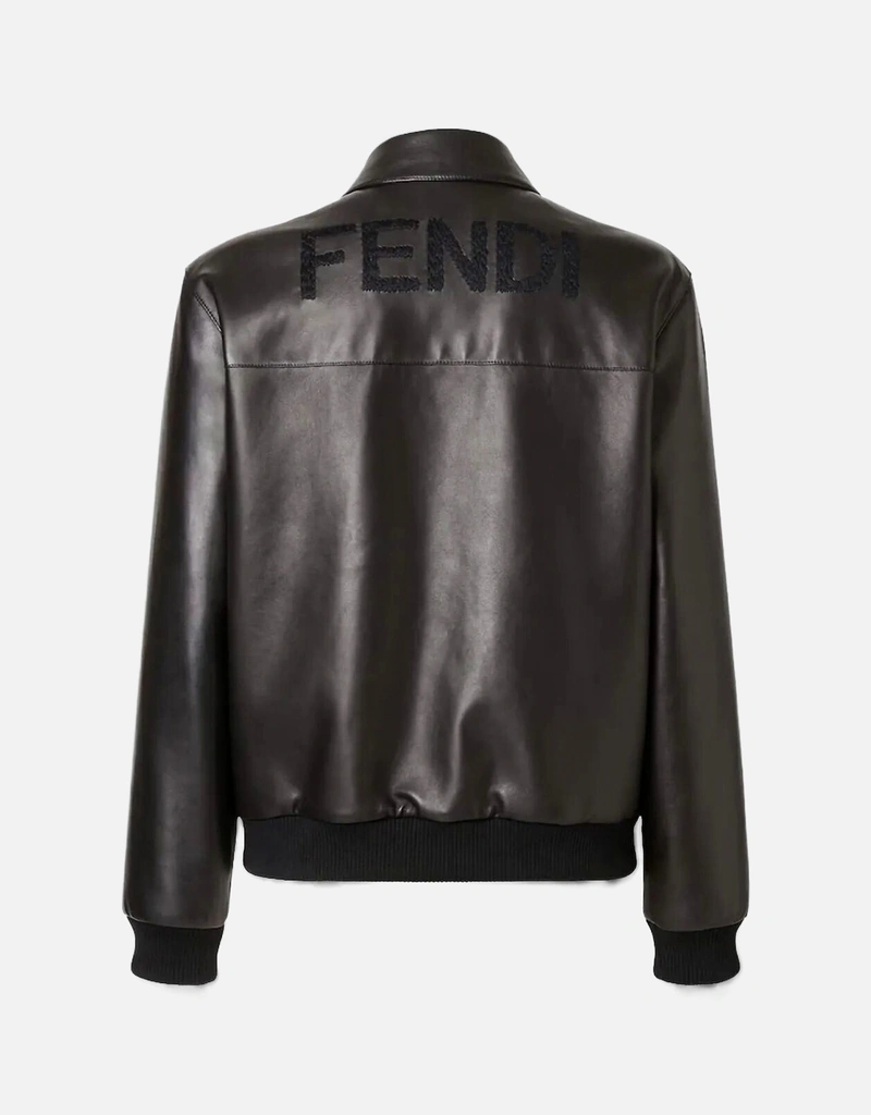 Fendi レザーブルゾン FENDI - FENDI フェンディ レザー ジャケット ブルゾンの通販 by