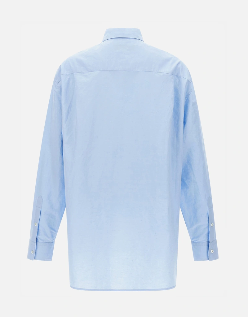 JW Anderson メンズ ウィンドウ リネンコットン混紡オーバーサイズ