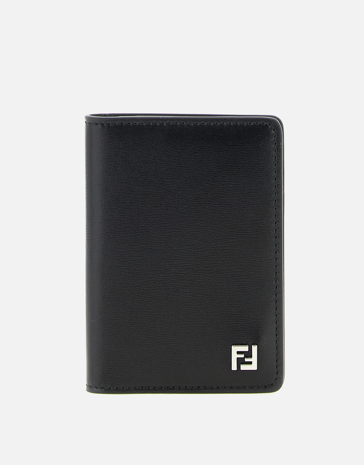 FENDI Fendi Men's Squared FF Calfskin Leather Card Holder　フェンディ メンズ スクエア FF カーフスキン レザー カード ホルダー