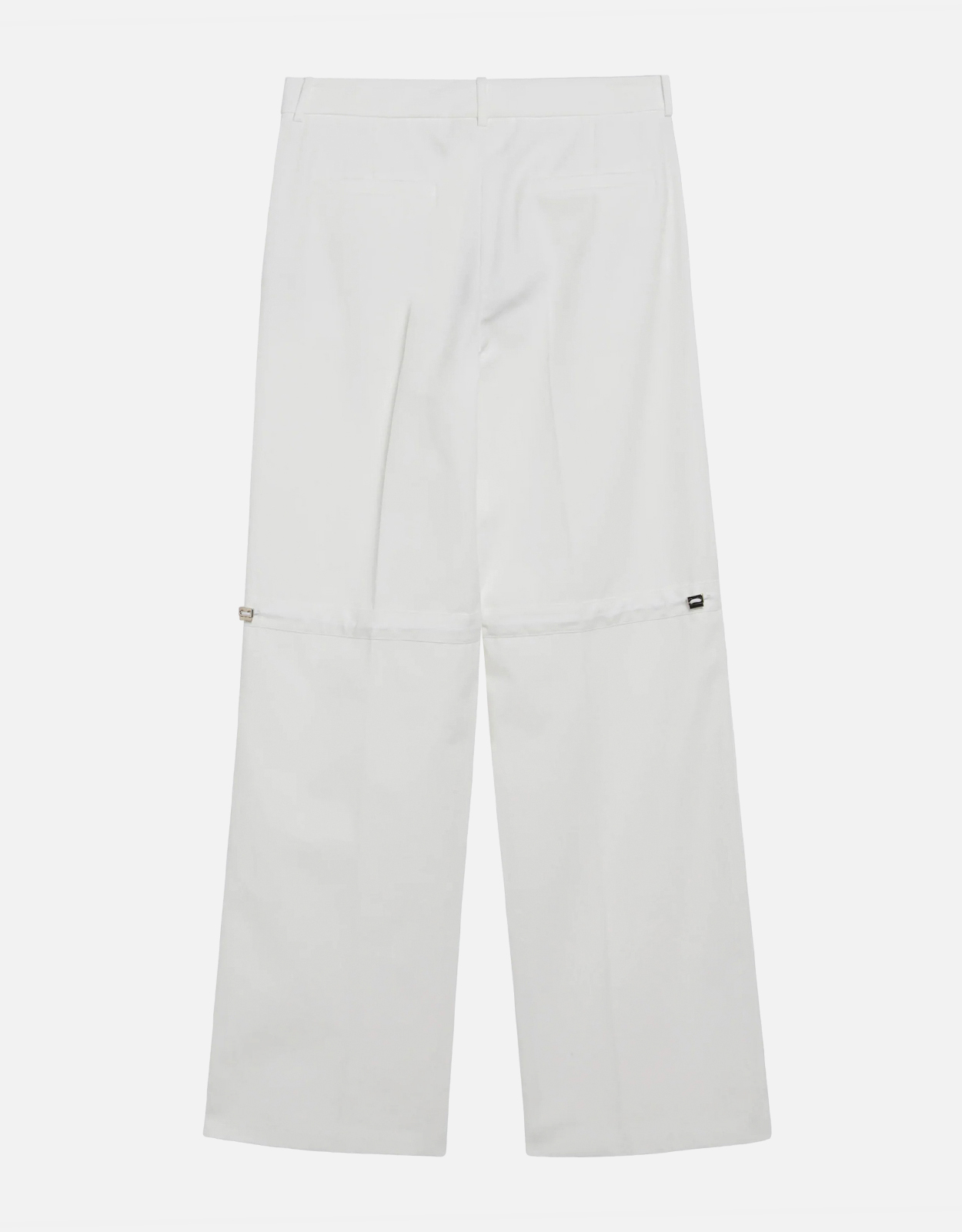 Fendi ホワイトテクニカルキャンバスストレートパンツ (パンツ) IFCHIC.COM Fendi ホワイトテクニカルキャンバスストレートパンツ (パンツ) IFCHIC.COM