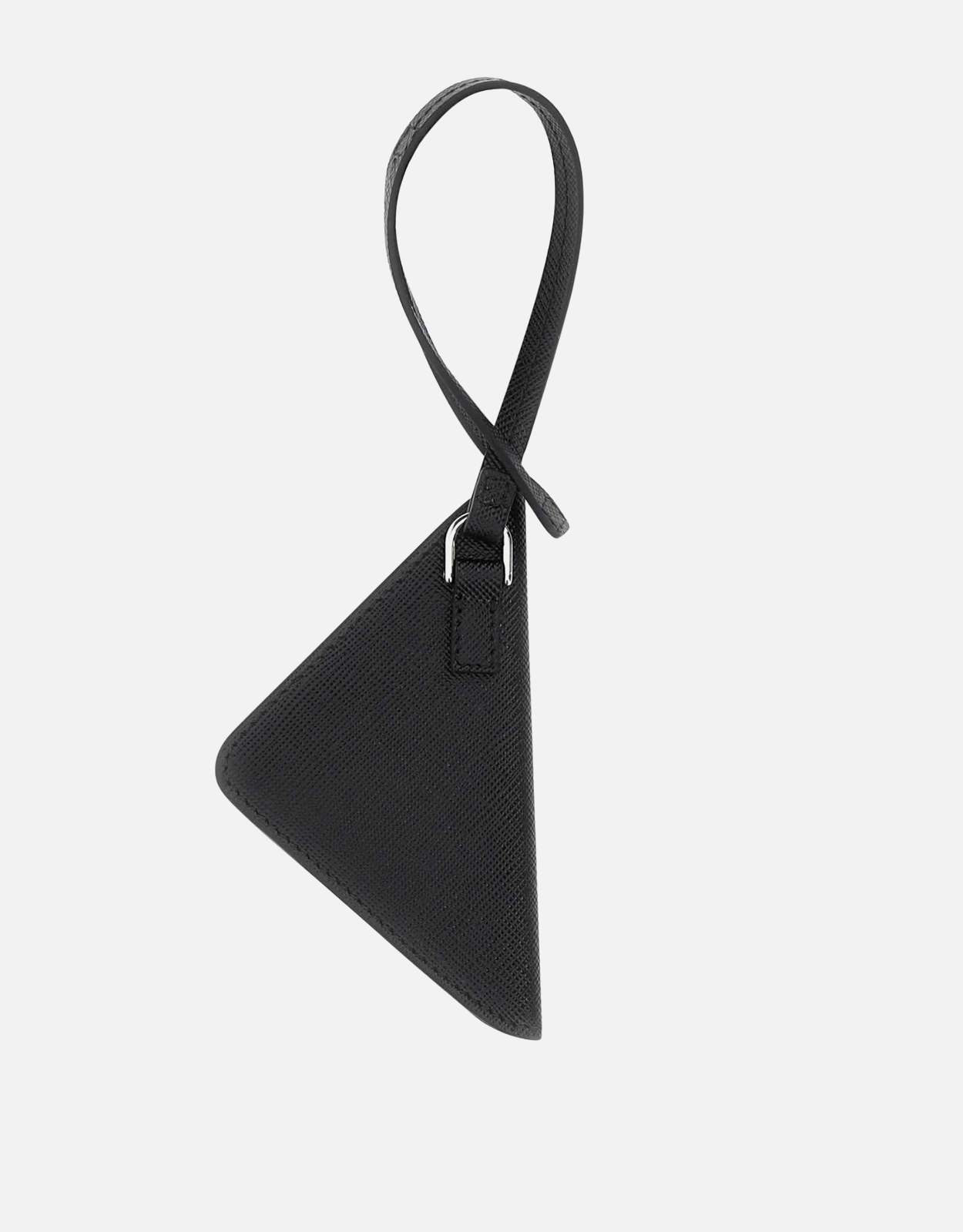Prada メンズブラックレザーネームタグ () IFCHIC.COM