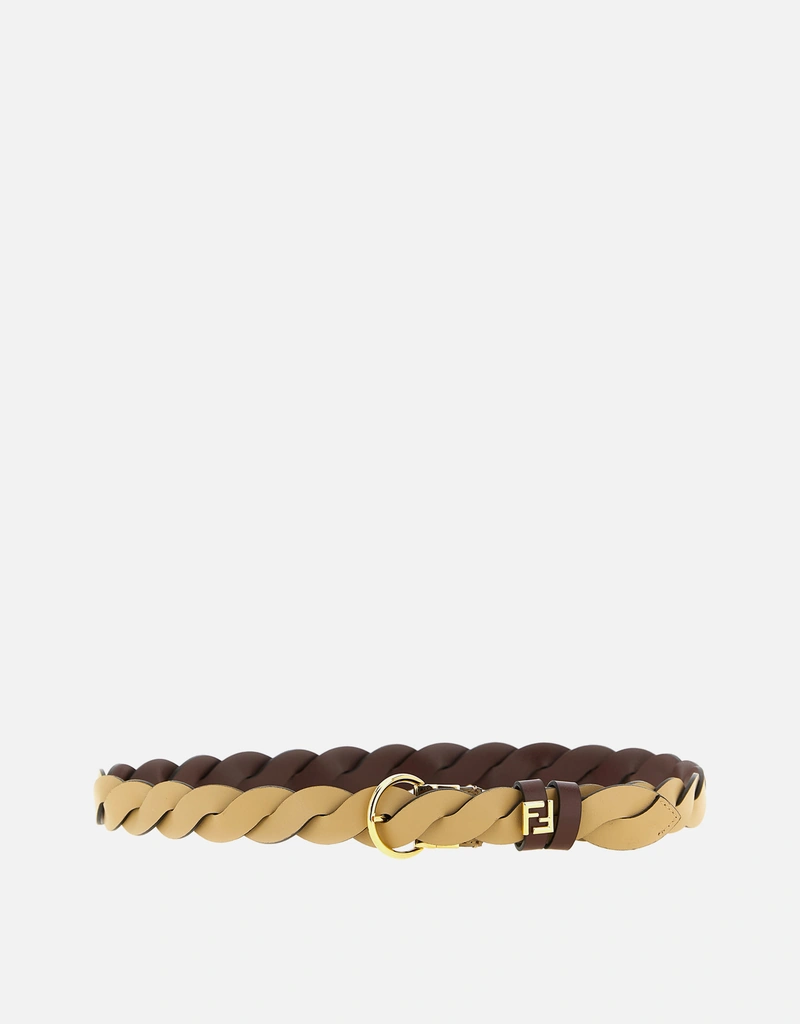 FENDI レザーリバーシブルベルト Fendi FF リバーシブル レザーベルト () IFCHIC.COM