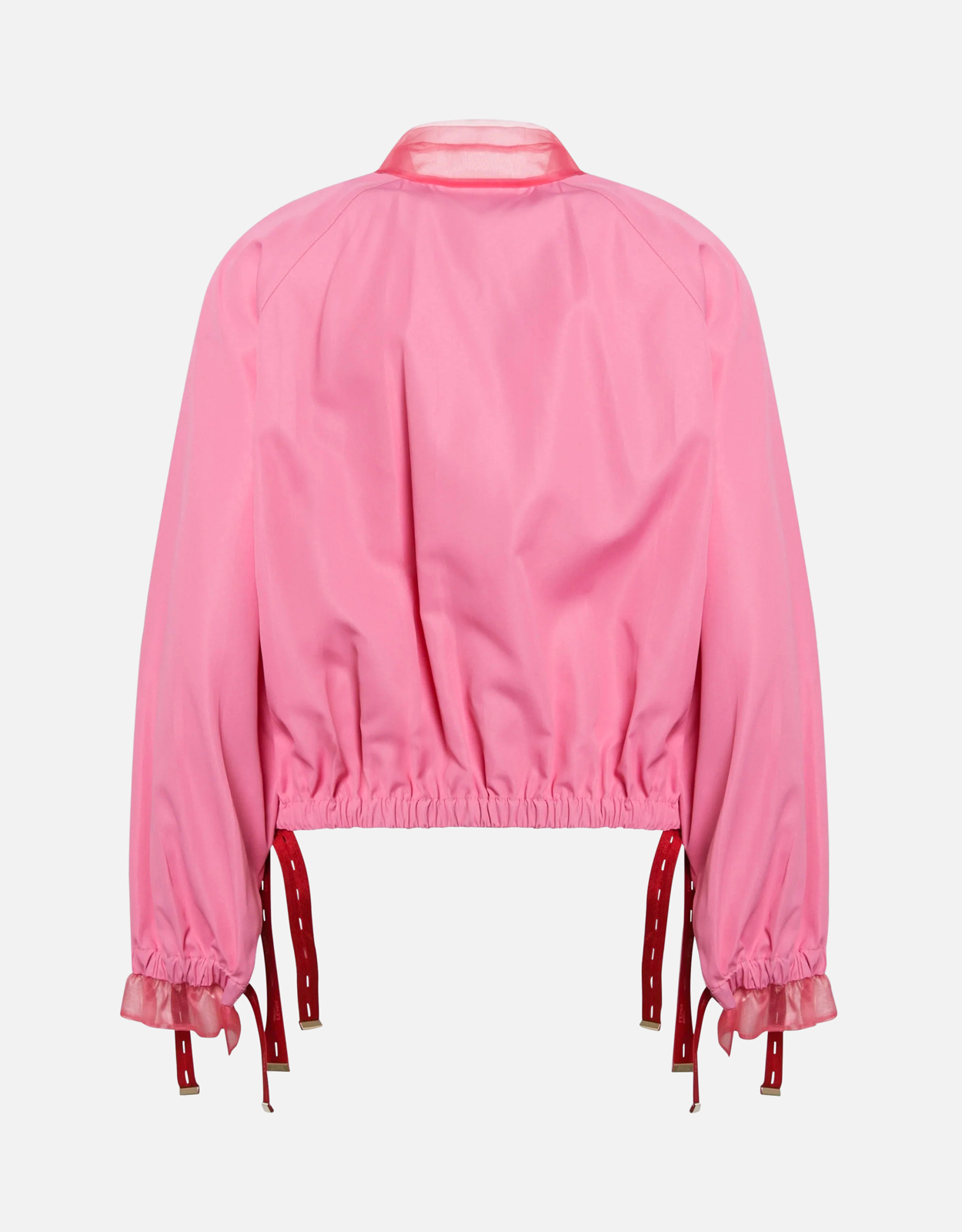 Fendi ピンクテクニカルビスコースボンバージャケット (すべての新品