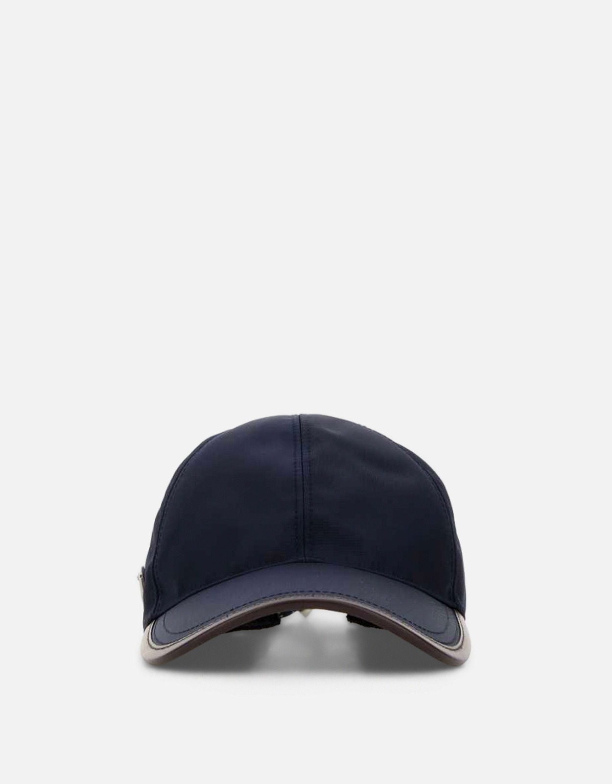 PRADA ナイロンベースボールキャップ Prada メンズ Re-Nylon レザー付きベースボールキャップ () IFCHIC.COM