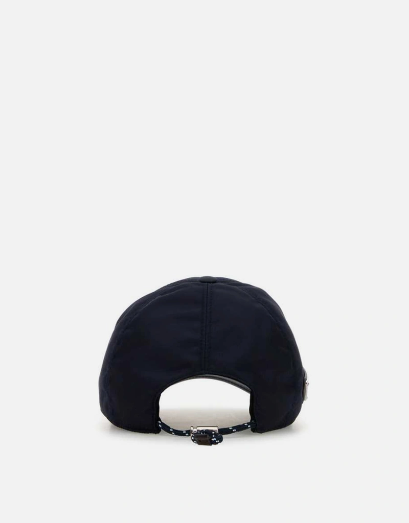 Prada メンズ Re-Nylon レザー付きベースボールキャップ () IFCHIC.COM Prada メンズ Re-Nylon レザー付きベースボールキャップ () IFCHIC.COM