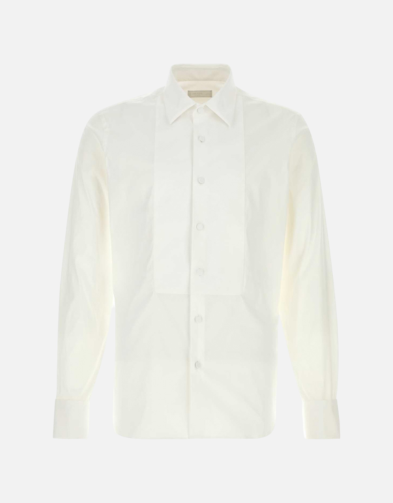 Prada メンズ ストレッチコットンスリムフィットシャツ (すべての新品