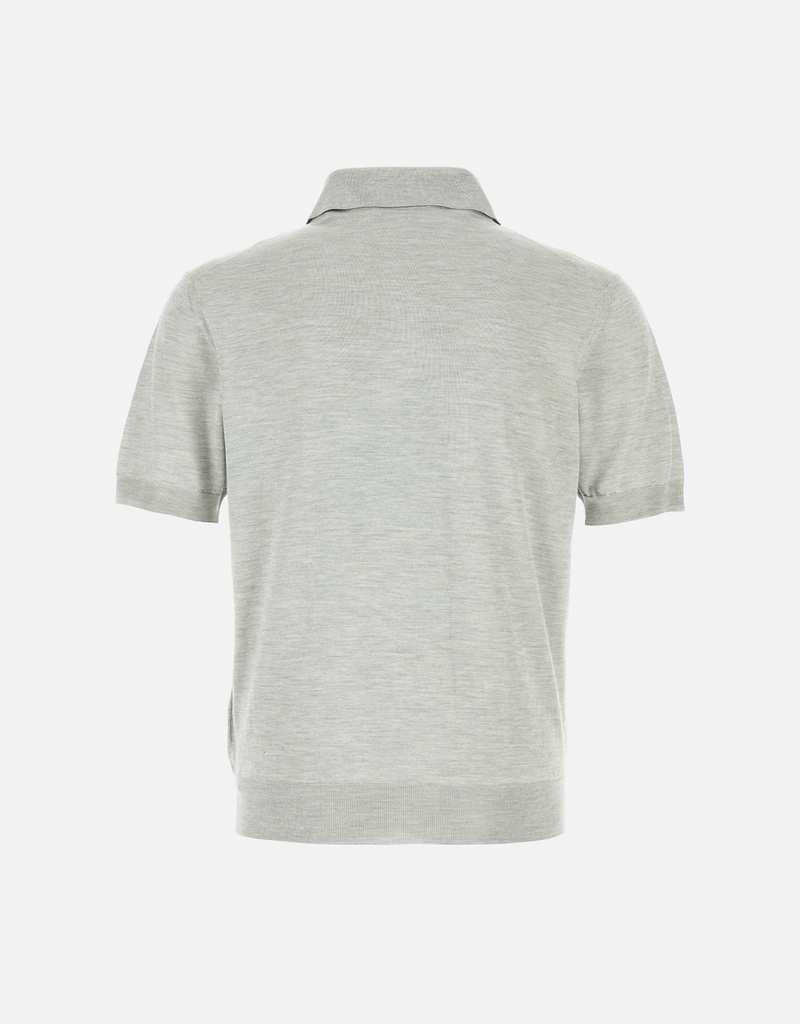 Prada メンズ シルク ポロシャツ (すべての新品) IFCHIC.COM