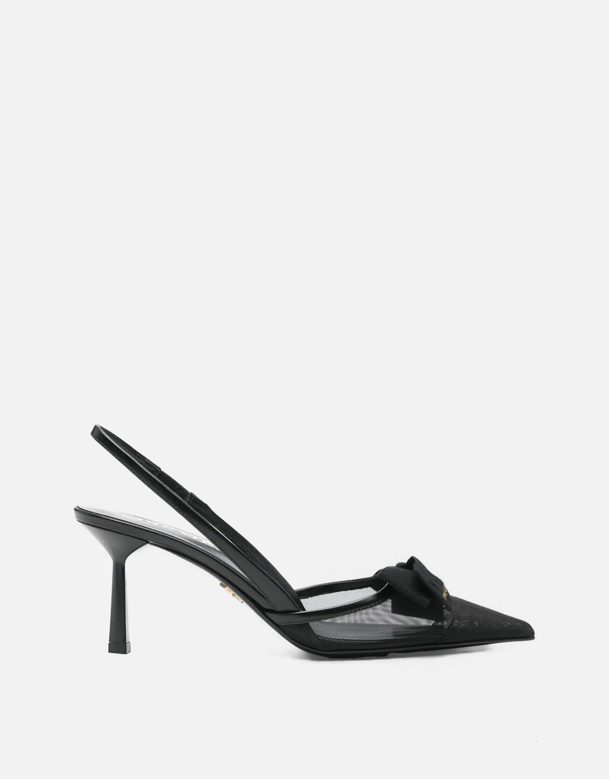 Prada ボウディテールメッシュスリングバックパンプス (すべての新品