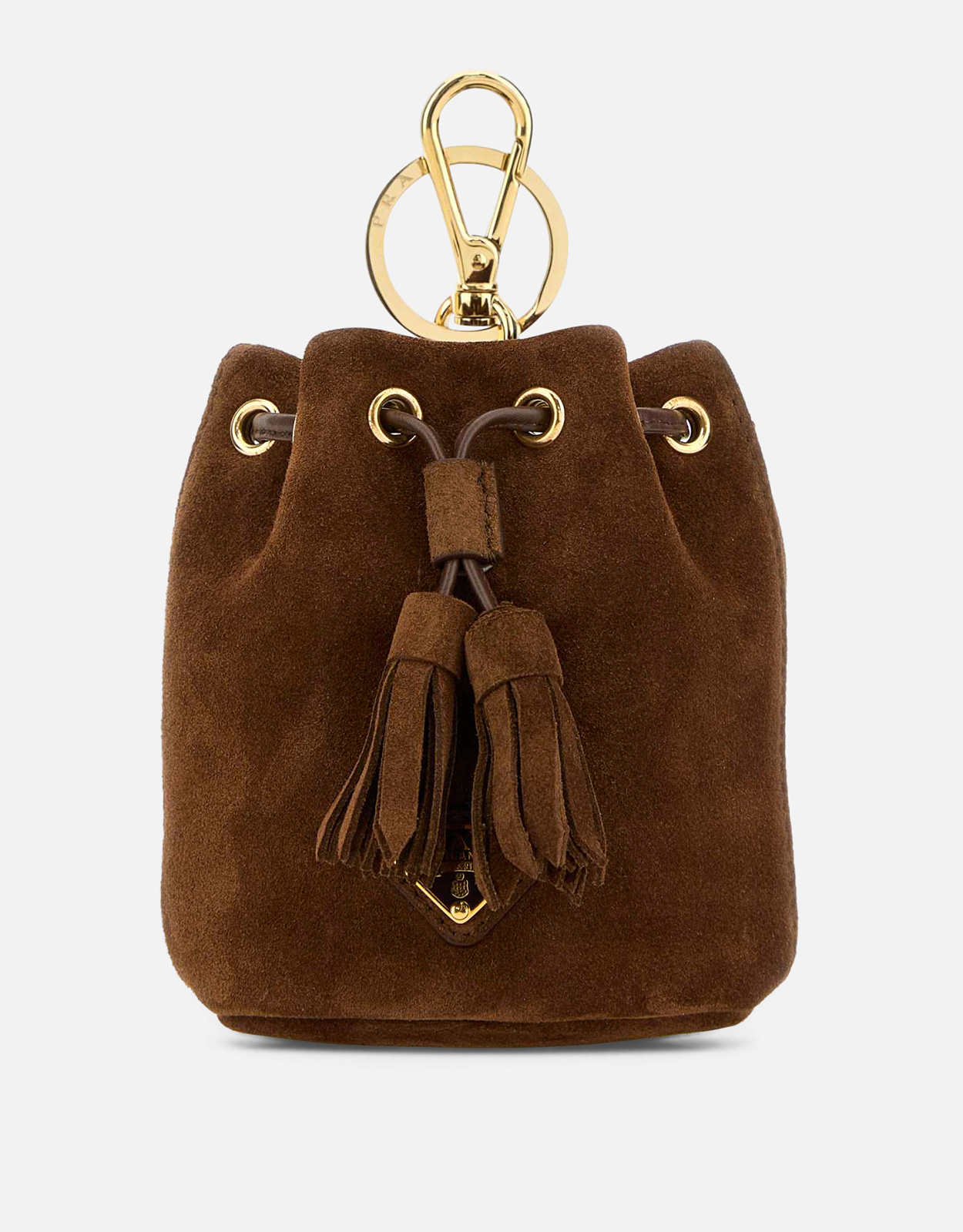 Prada Prada Mini Icon Suede Keychain Charm　プラダ ミニ アイコン スエード キーチェーン チャーム