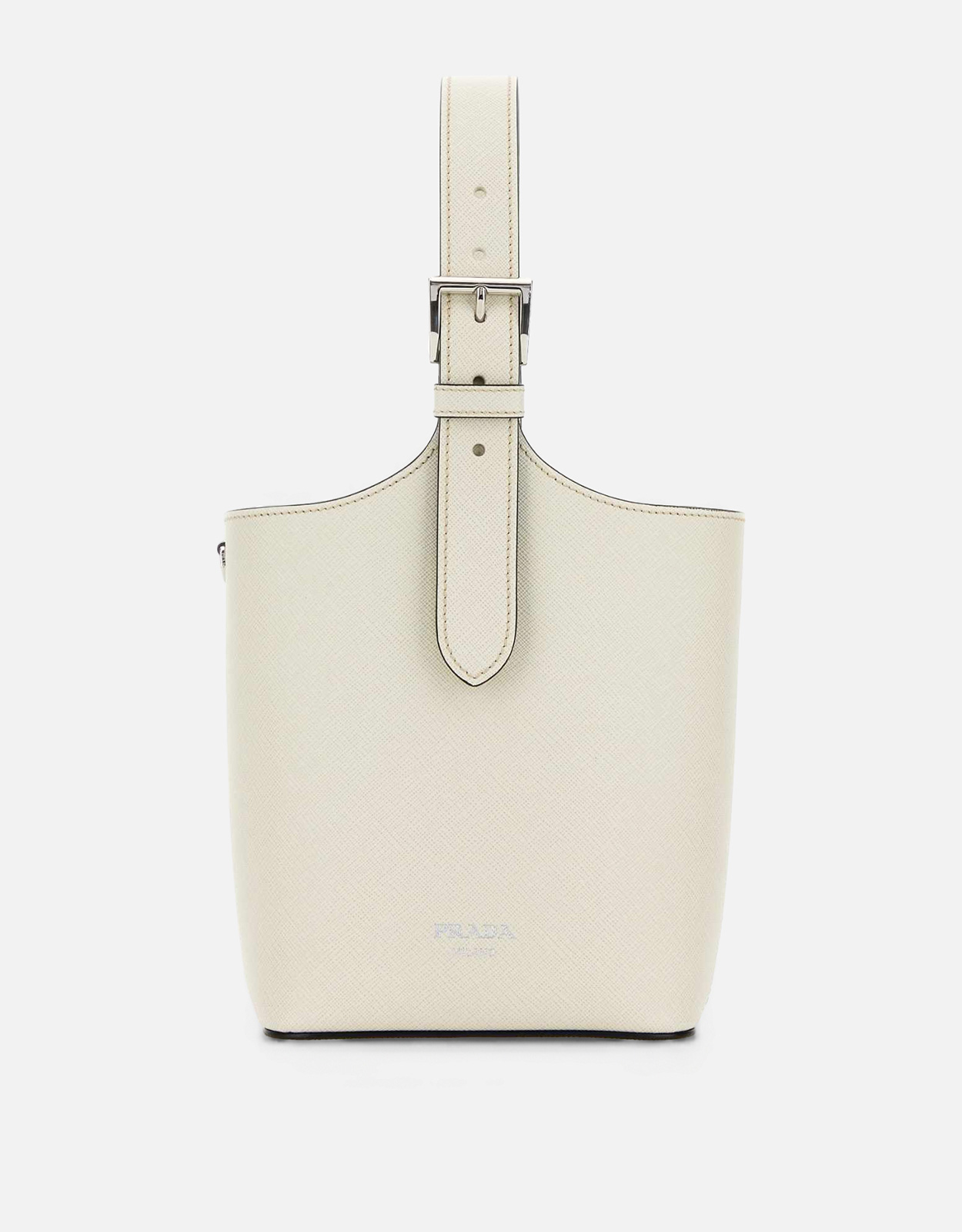 Prada ホワイトレザーショルダーバッグ () IFCHIC.COM