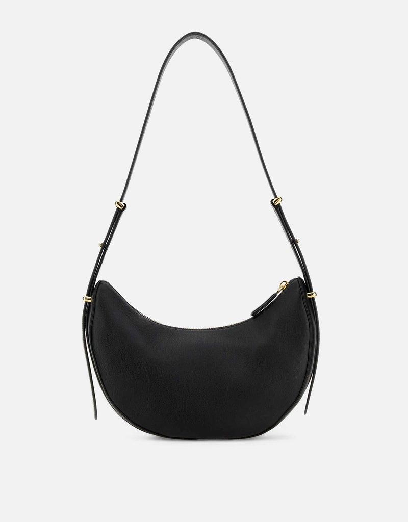 Prada ブラックレザーショルダーバッグ () IFCHIC.COM