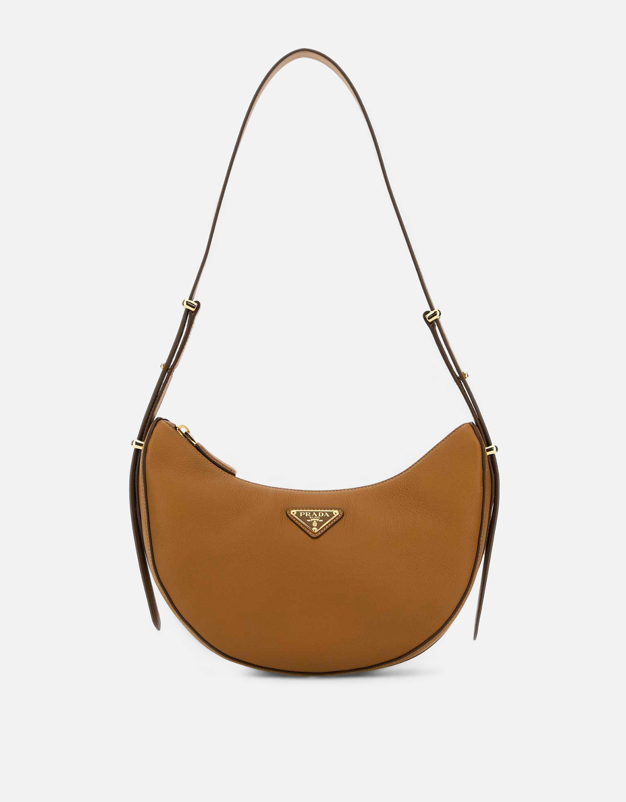 【美品】PRADA ショルダーバッグ　キャメル Prada キャメルレザーショルダーバッグ () IFCHIC.COM