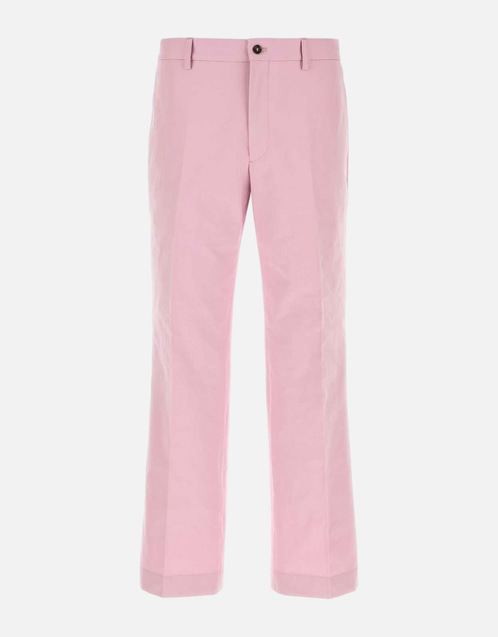 Prada メンズ コットンポプリン フレアパンツ (すべての新品) IFCHIC.COM