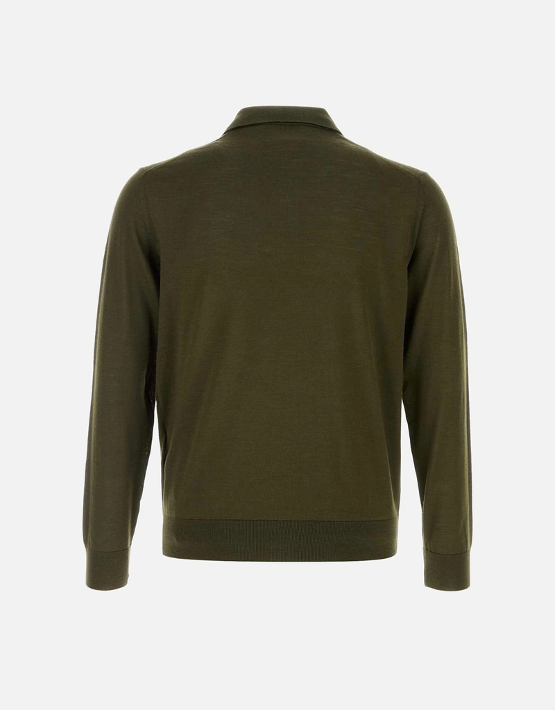Prada メンズ初剪ウールポロシャツ (すべての新品) IFCHIC.COM