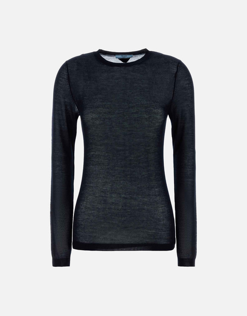 Prada カシミヤシルククルーネックセーター (すべての新品) IFCHIC.COM