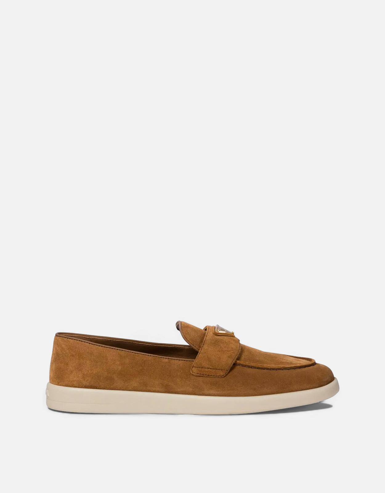 Prada Suede Calf Leather Loafers - IT 36　プラダ スエード カーフ レザー ローファー - IT 36 Prada