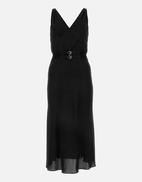 PRADA ブラックタイニードレス Prada ブラックストレッチビスコースドレス () IFCHIC.COM