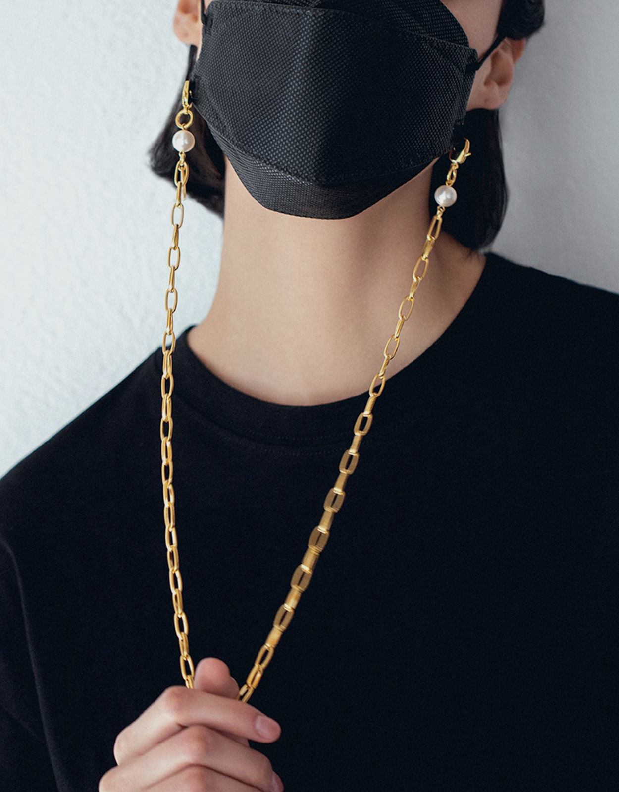 Joomi Lim Chain Mask Holder/Necklace (Fashion Jewelry and Watches,Mask  Holders) IFCHIC.COM