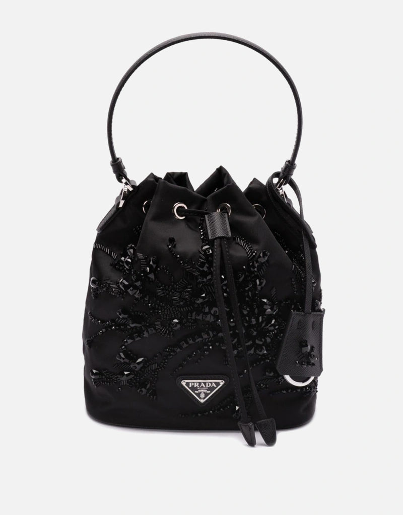Prada ミニバッグ刺繍入り (ミニバッグ) IFCHIC.COM