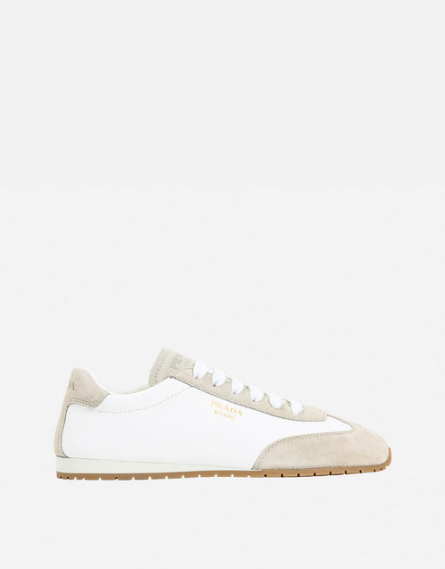 Prada ナッパレザーとスエードのスニーカー () IFCHIC.COM