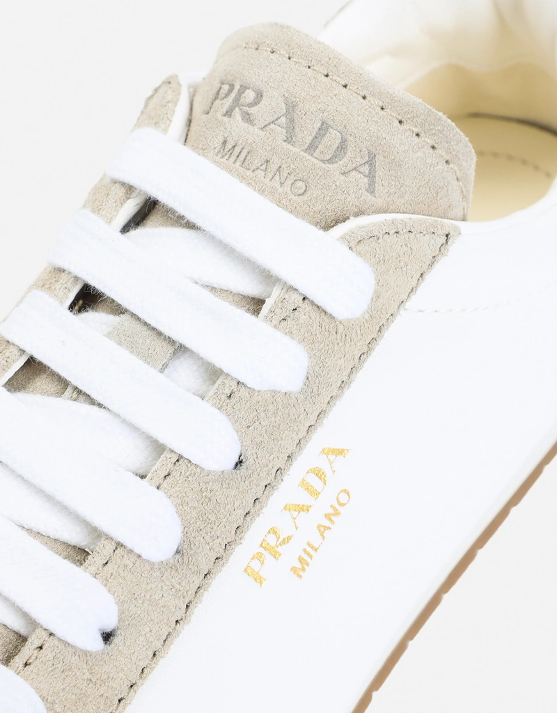 Prada ナッパレザーとスエードのスニーカー () IFCHIC.COM