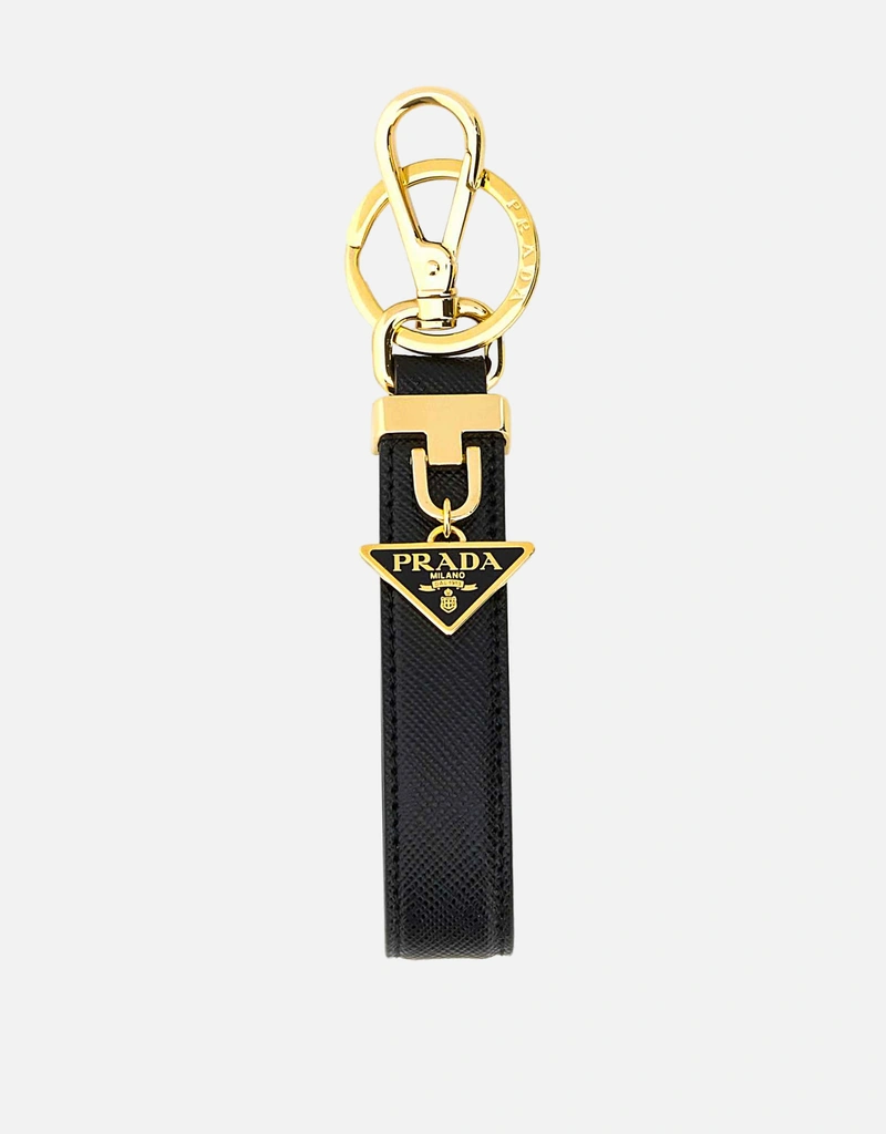 Prada サフィアーノレザーキーリング () IFCHIC.COM