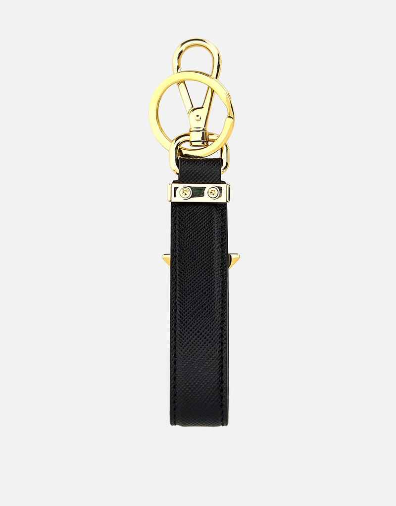 Prada サフィアーノレザーキーリング () IFCHIC.COM