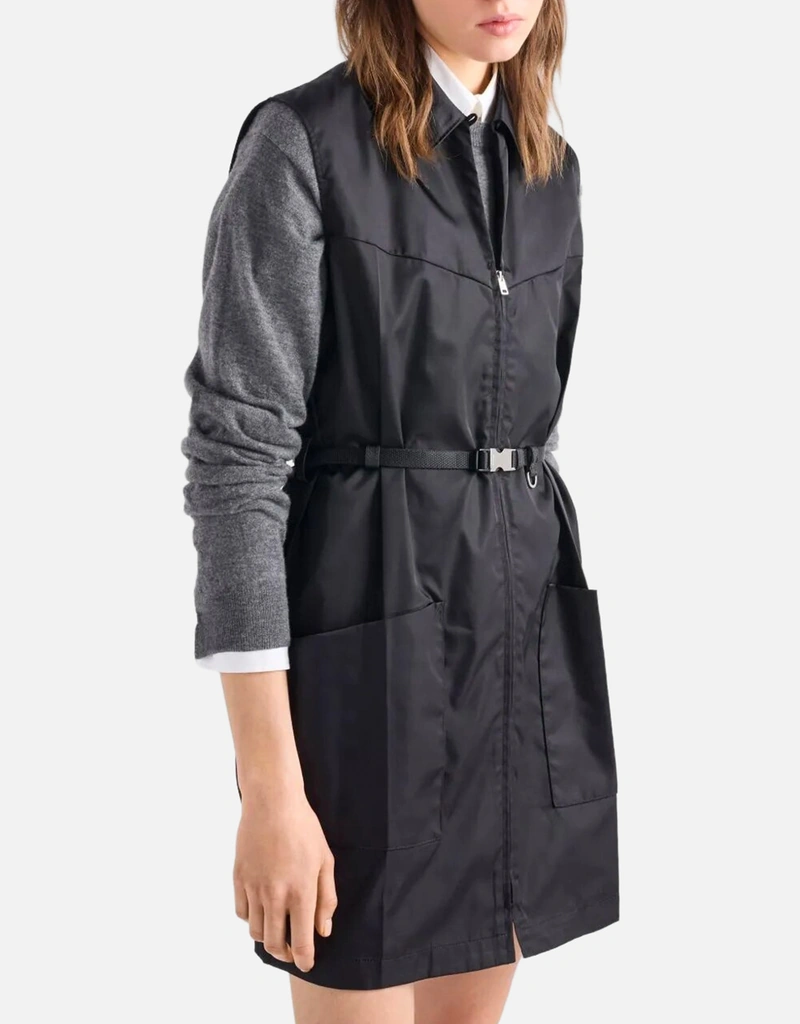 Prada Re-Nylon ミニドレス (すべての新品) IFCHIC.COM