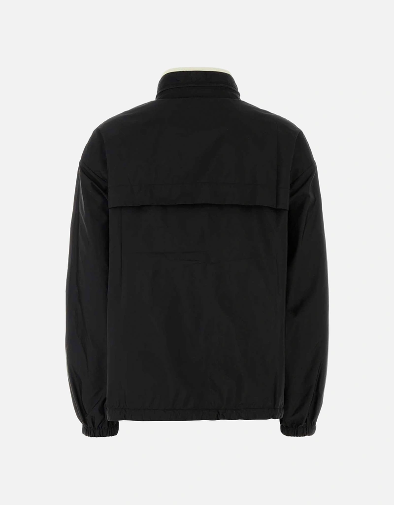 Prada ブラック Re-Nylon ウインドブレーカー (すべての新品) IFCHIC.COM