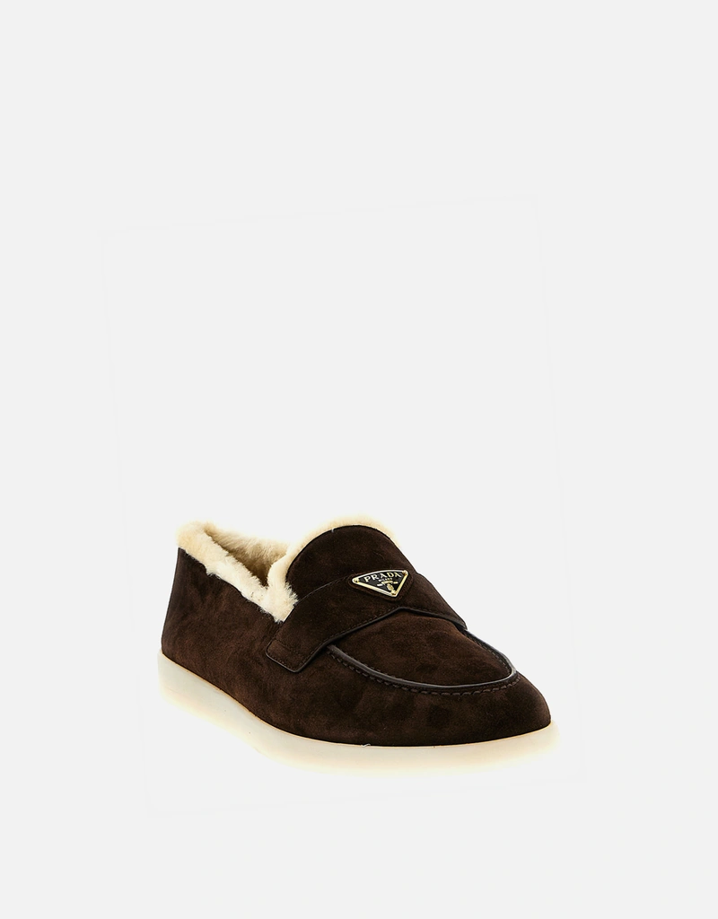 Prada メンズスエードローファー () IFCHIC.COM