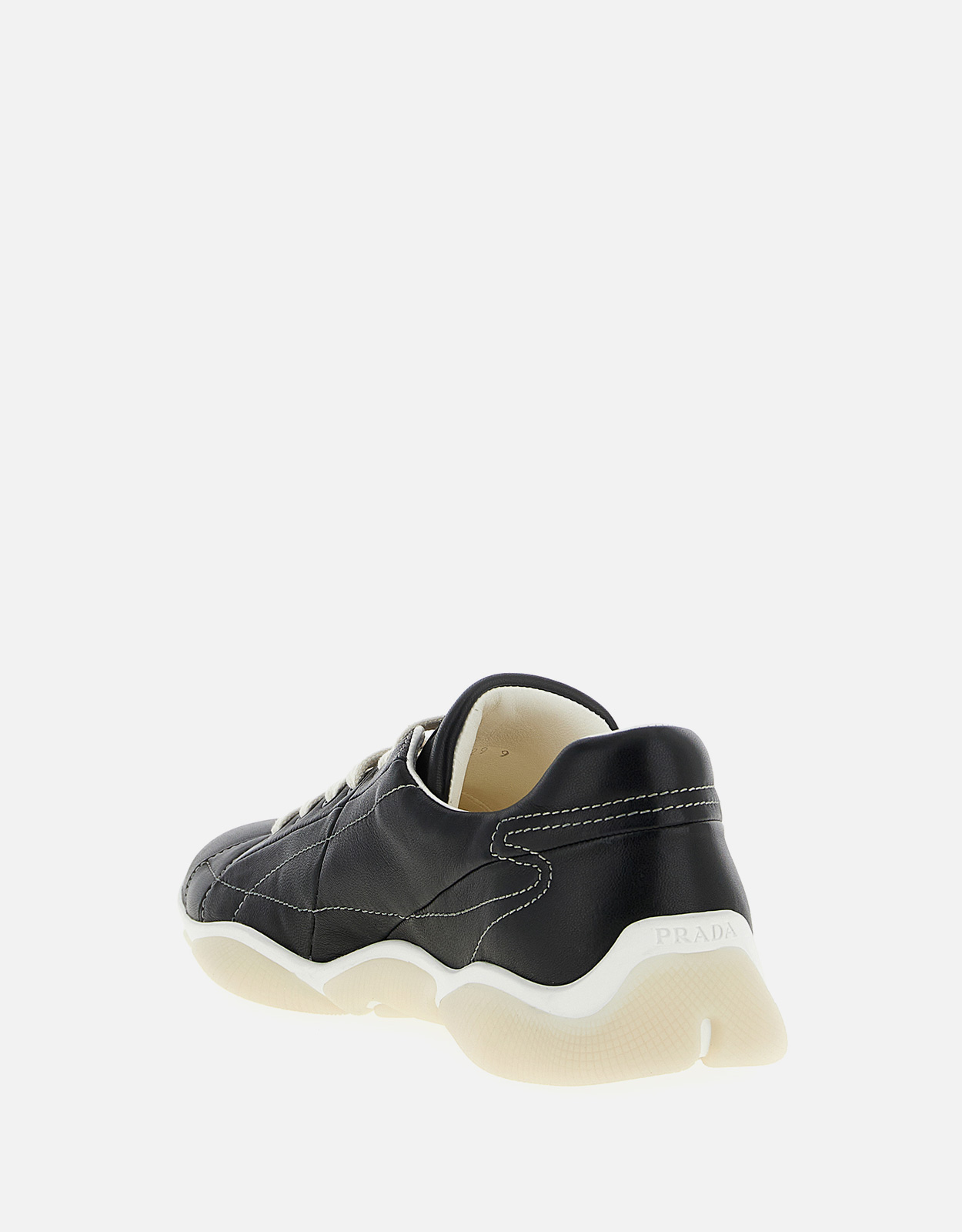 PRADA｜Nappa Leather Cloud Sneakers EU38 Prada Men's Nappa Leather Sneakers () IFCHIC.COM