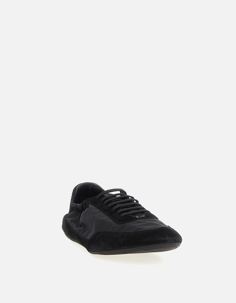 Prada Collapse Re-Nylon And Suede Elasticized Sneakers () IFCHIC.COM Prada Collapse Re-Nylon And Suede Elasticized Sneakers () IFCHIC.COM