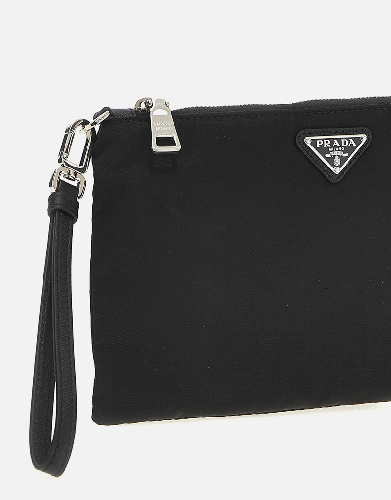 PRADA ナイロン クラッチバッグ Prada メンズ リナイロン クラッチ (バッグ,ポーチ) IFCHIC.COM