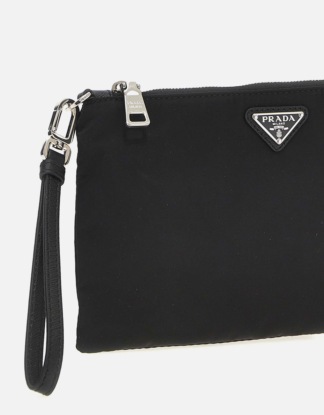 お*な様 PRADA ブラック ナイロン クラッチバック PRADA（プラダ） クラッチバッグ 2NA819 2DMH メンズ レディース Re