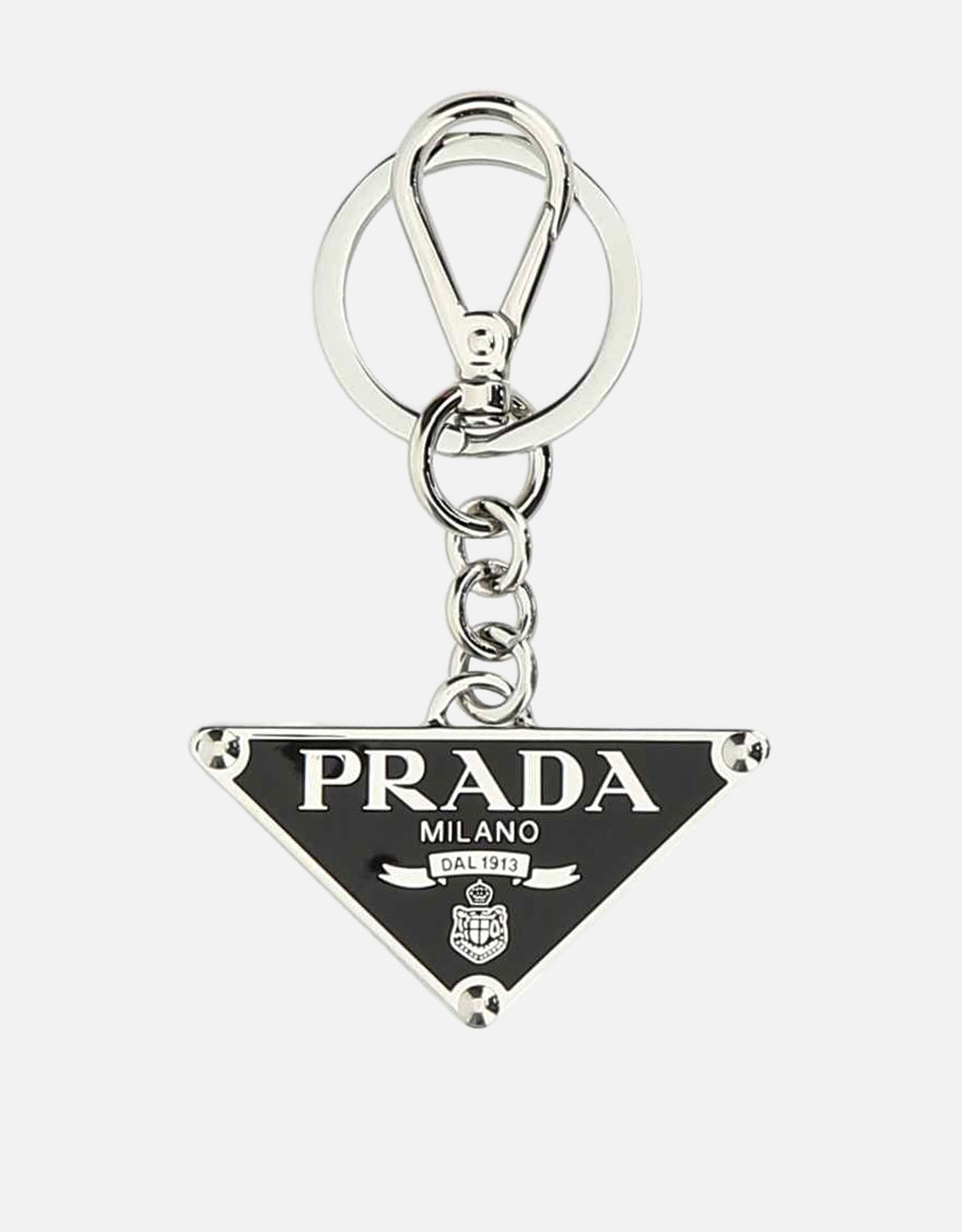 Prada Men's Metal Key Ring () IFCHIC.COM