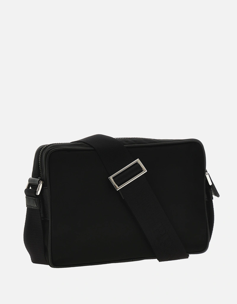 Prada メンズ リナイロン カメラ クロスボディバッグ (メッセンジャー