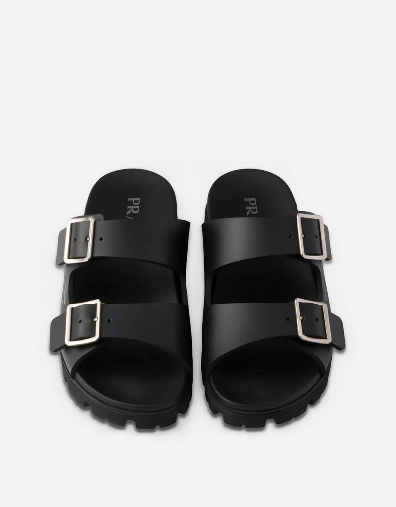 Prada メンズラバーストラップサンダル () IFCHIC.COM