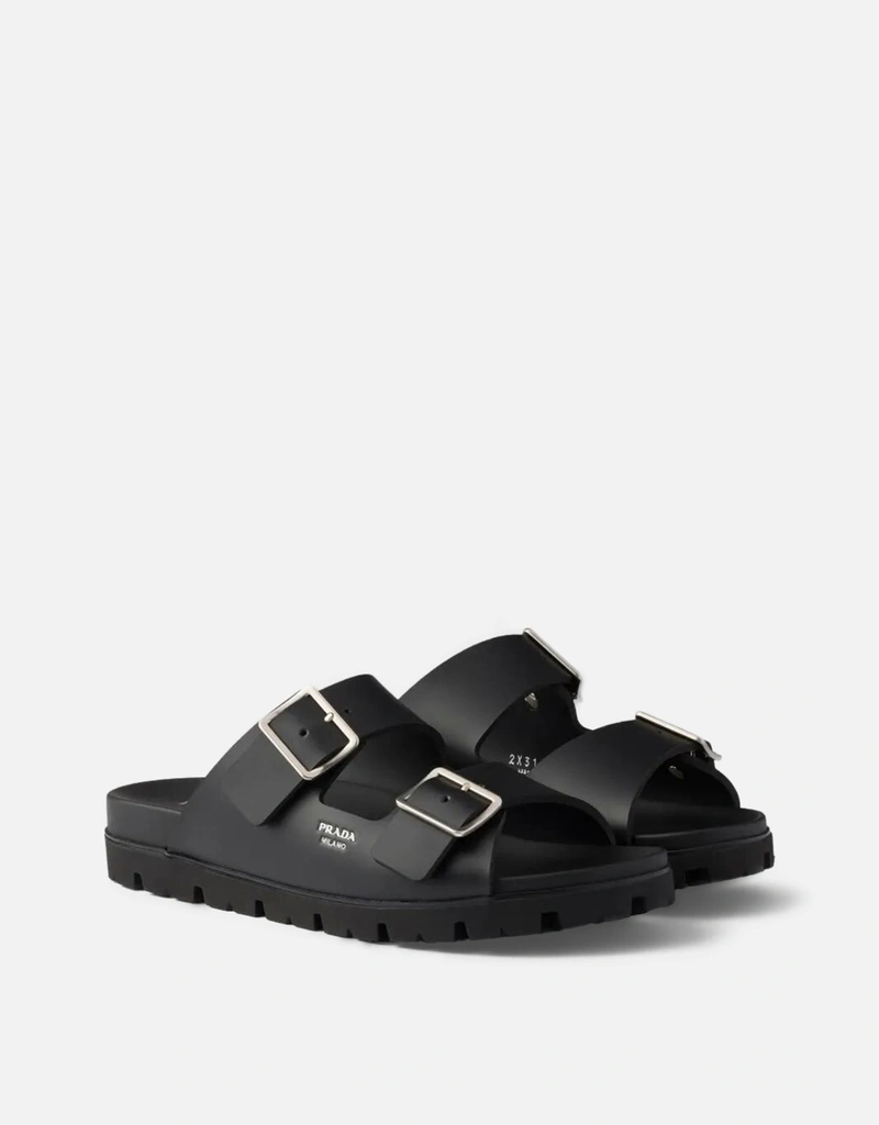 Prada メンズラバーストラップサンダル () IFCHIC.COM