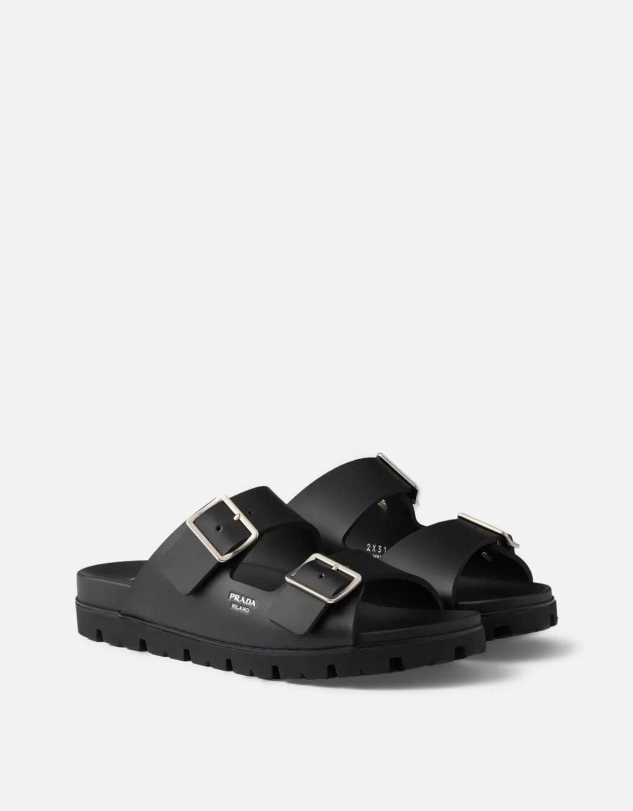 Prada メンズラバーストラップサンダル () IFCHIC.COM