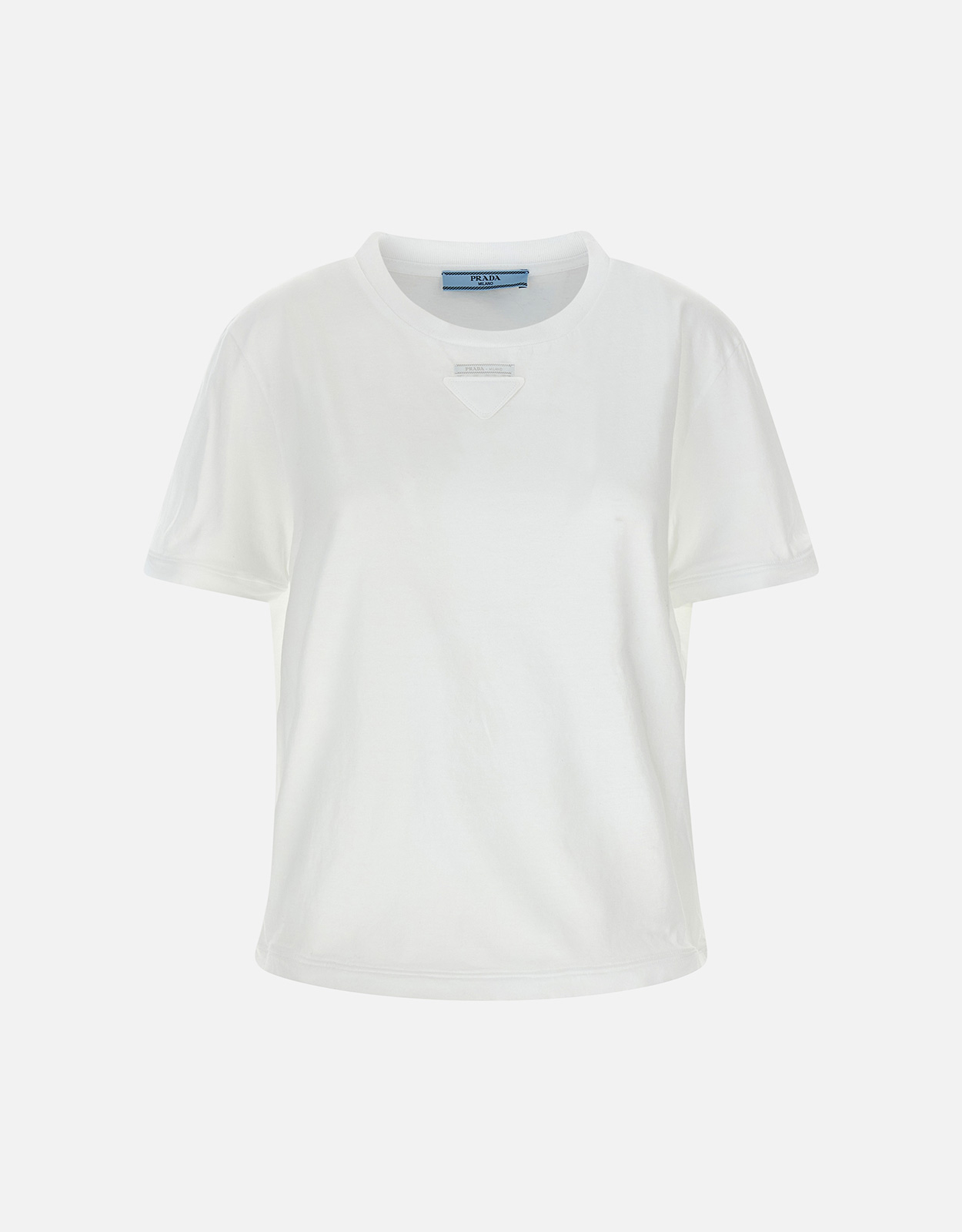 PRADA コットンジャージーTシャツ PRADA/プラダ_Women通販 | コットンジャージー Tシャツ【送料無料