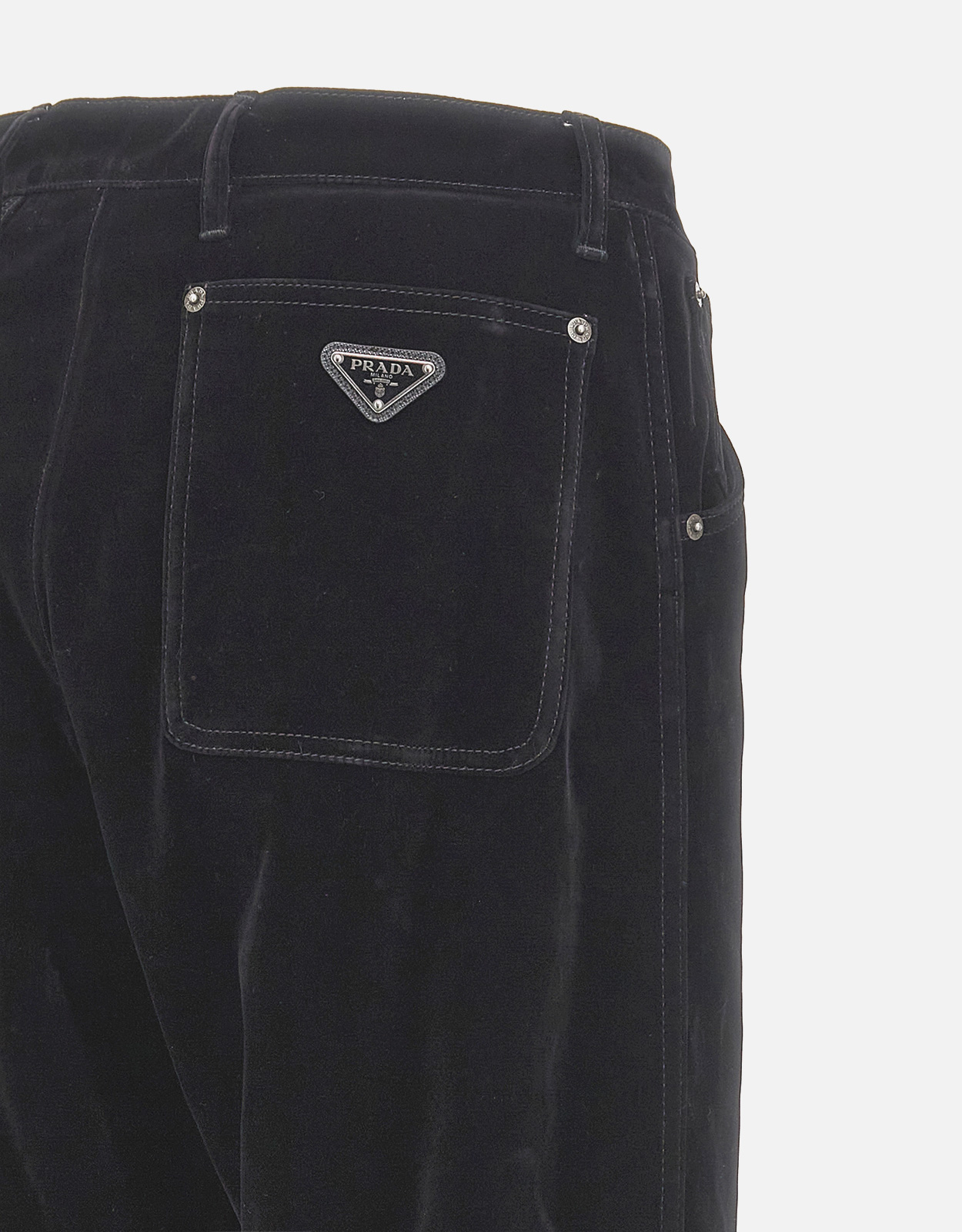 Prada ベルベットパンツ () IFCHIC.COM
