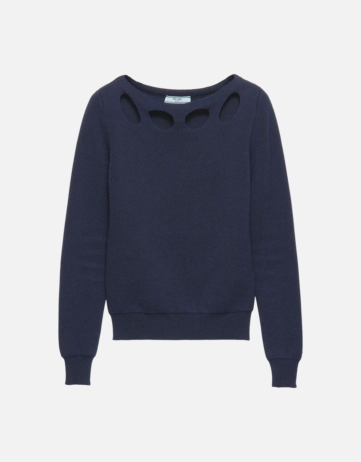 Prada コットンボートネックスウェット (すべての新品) IFCHIC.COM