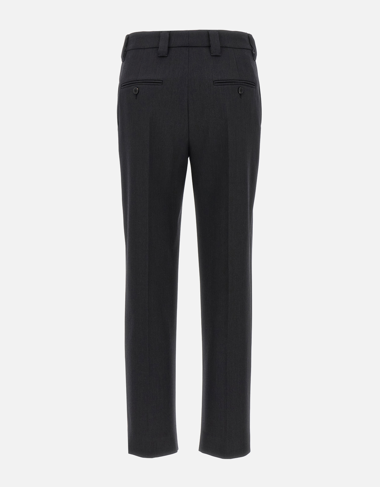 Prada Virgin Wool Brooch Pants (Pants,Straight Leg Pants) IFCHIC.COM