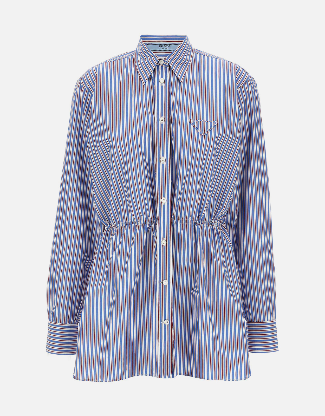 Prada ストライプ コットン ポプリン シャツ () IFCHIC.COM