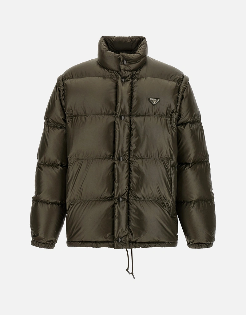 Prada メンズ Re-Nylon オーバーサイズ ミディアムウェイト ダウン