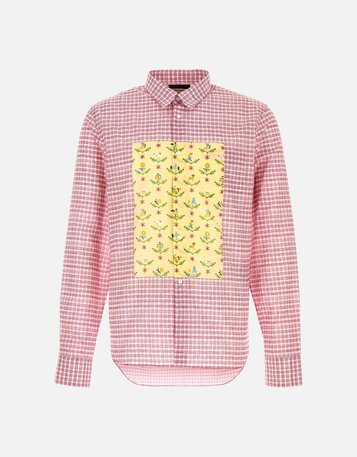 Prada メンズプリントコットンシャツ (すべての新品) IFCHIC.COM