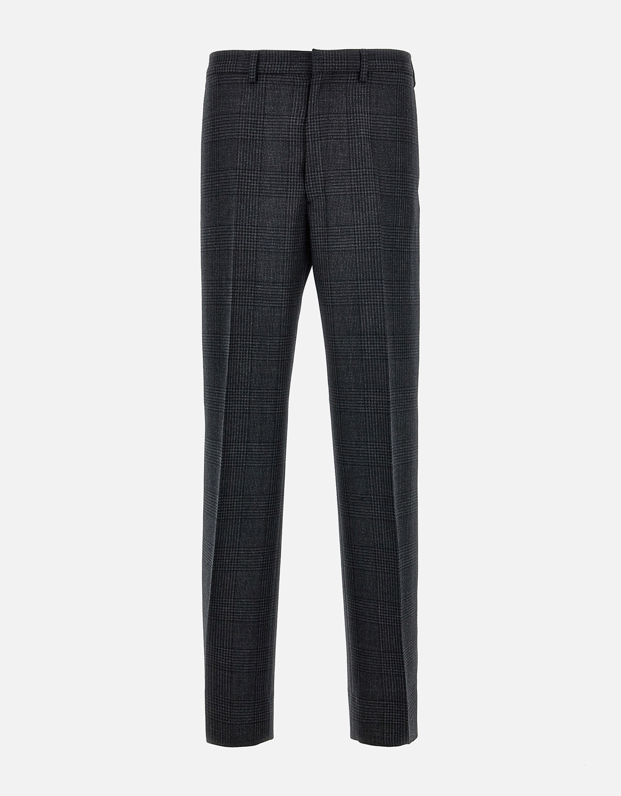 Prada Men's Check Virgin Wool Pants (All New In) IFCHIC.COM